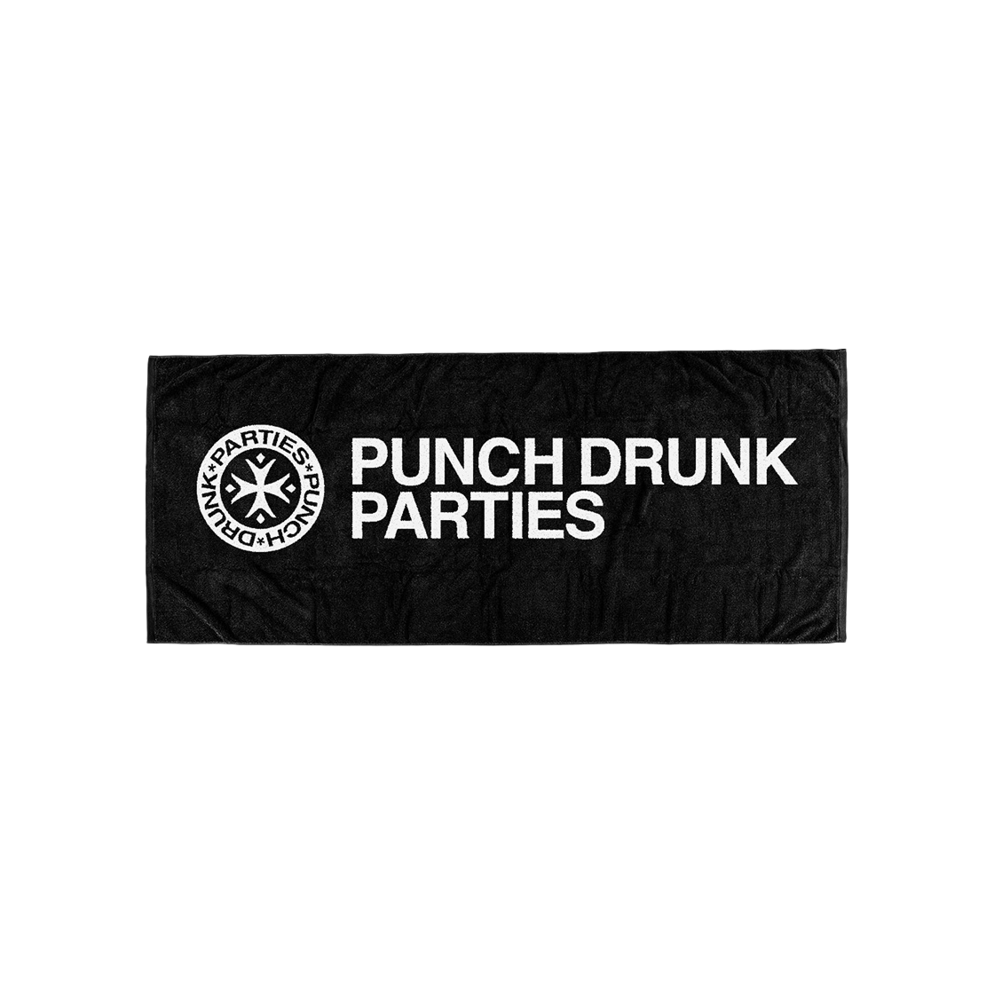 PDPLF01BKF Punch Drunk Parties Beach Towel Black