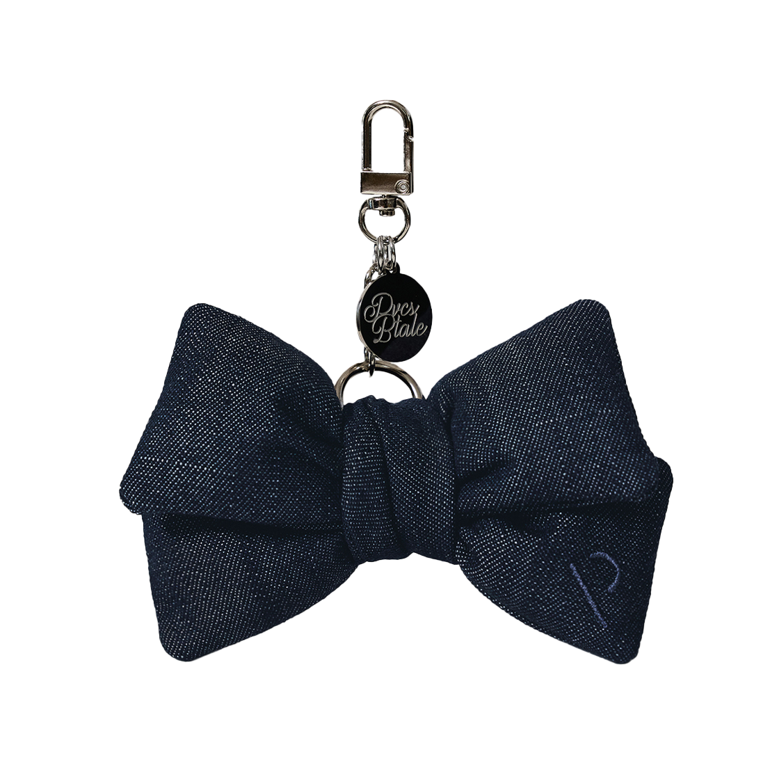 CPV242AC01 [KREAM 단독] PVCS x Bloomingtale Ribbon Denim Keyring Raw Denim