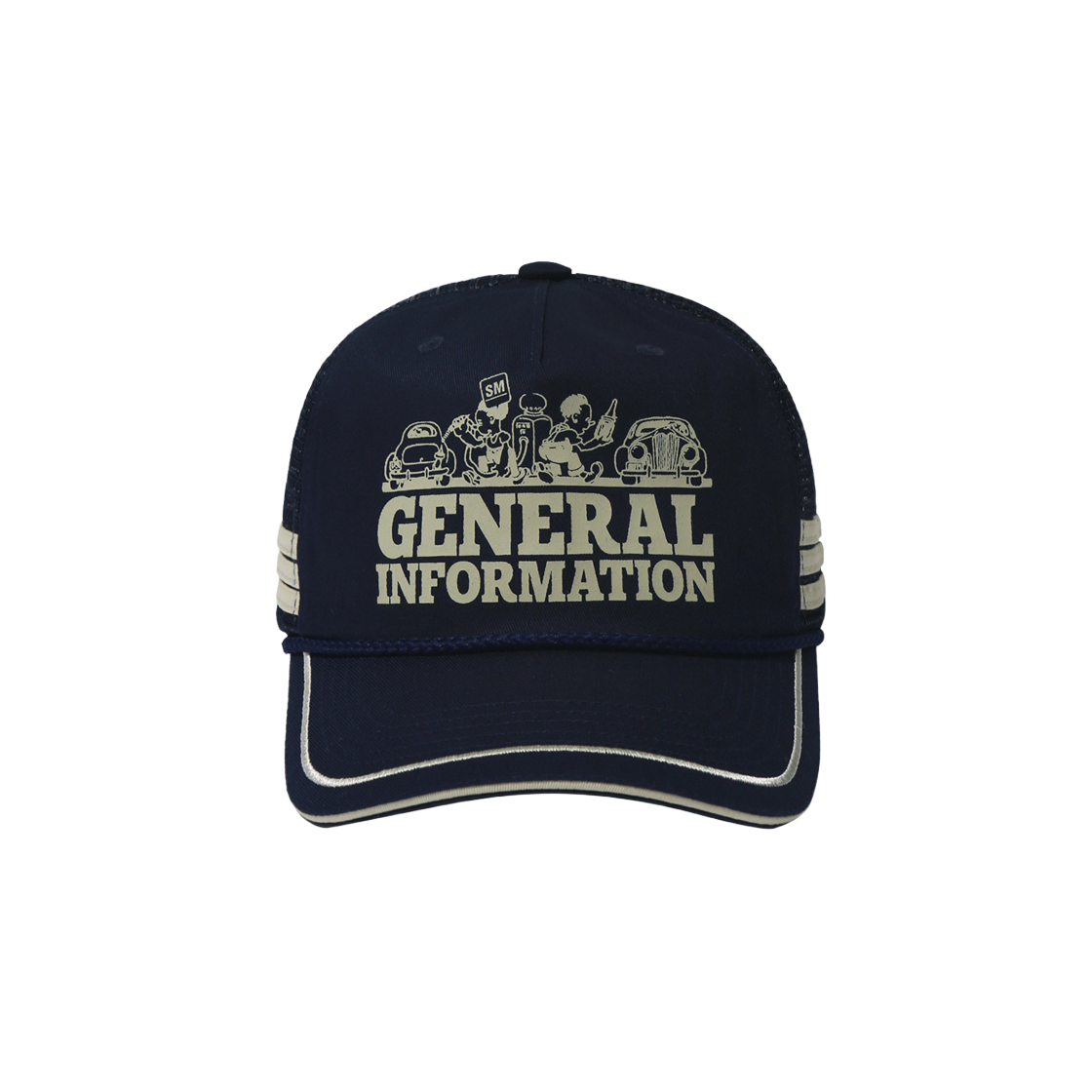 서비스매뉴얼 인포메이션 메쉬캡 네이비