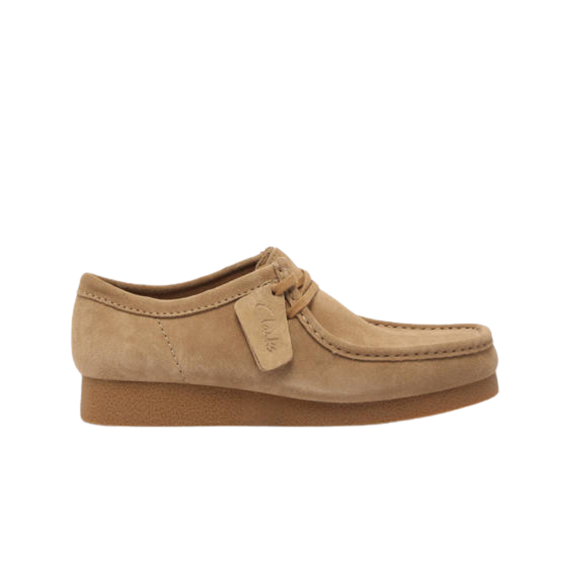 261-72821 Clarks Wallabee Evo Dark Sand Seude