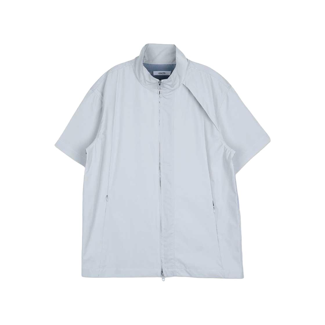 이그노타 코어:9 익스플로러 집 셔츠 라이트 그레이(Ignota Core:9 Explorer Zip Shirt Light Grey)