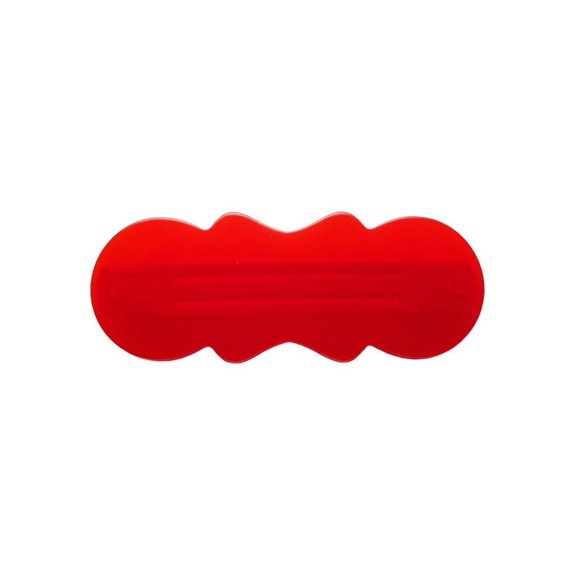 드니니 웨이브 헤어핀 레드(Dnini Wave Barrette Red)