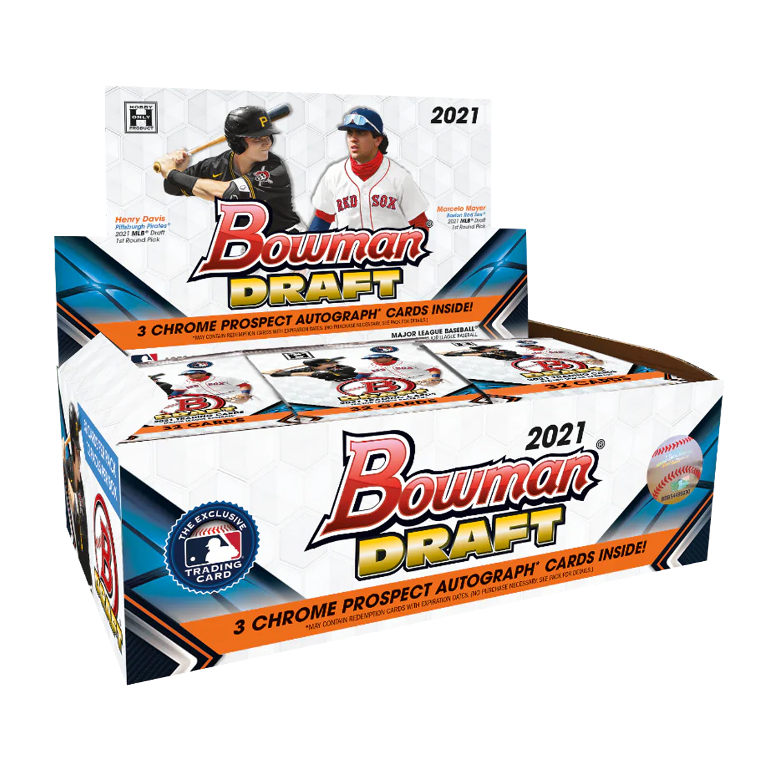 2021 탑스 보우맨 드래프트 베이스볼 점보 박스(2021 Topps Bowman Draft Baseball Jumbo Box)