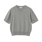 Millo Archive Crop Easy Knit Melange Gray