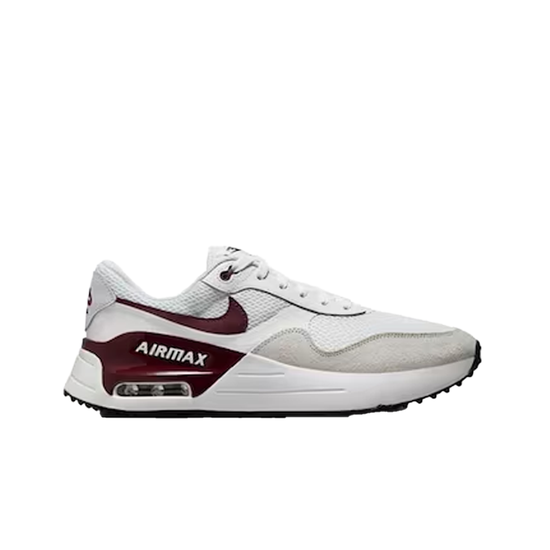 DM9537-106 Nike Air Max System White Dark Team Red - 대표 이미지 #1