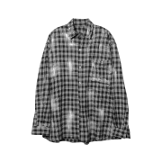 NON FLOOR Painter's Over Shirts Black