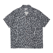 Houston Japan Aloha Shirt Leopard Grey 41103GY