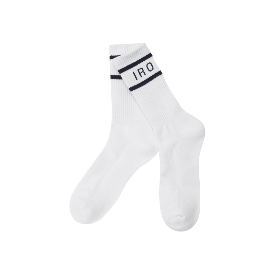 이로 클럽 드 파리 이로 로고 양말 네이비(Iro Club De Paris Edition Logo Socks Navy)