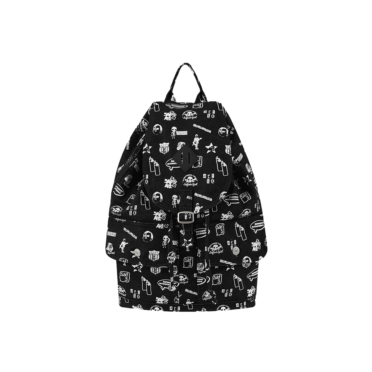 사파리스팟 얼티메이트 로고 데님 백팩(Safarispot Ultimate Logo Denim Backpack)