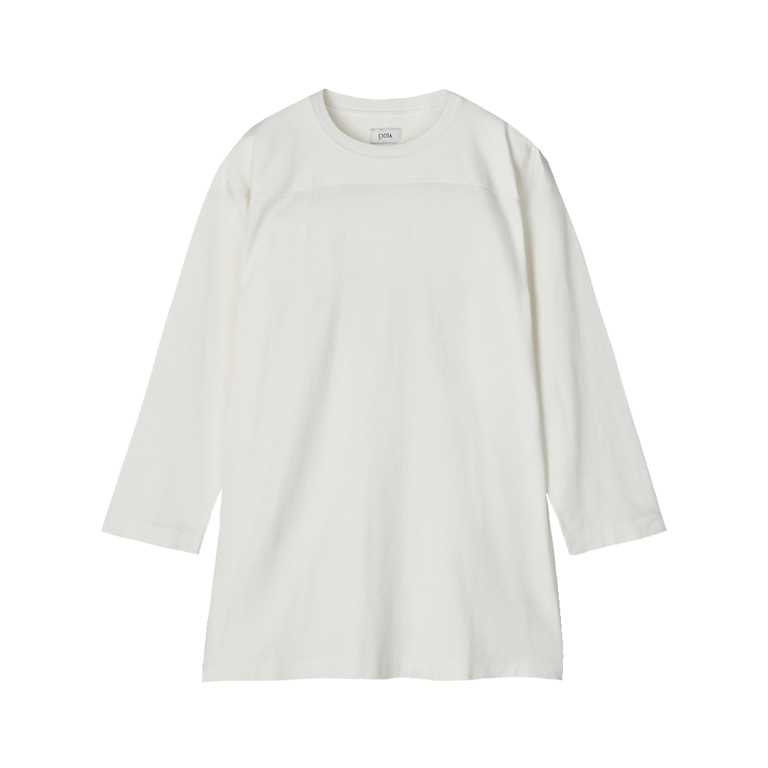 KM5BTSSCI12WT Ciota Football 3/4Sleeve T-Shirt Off - 25SS