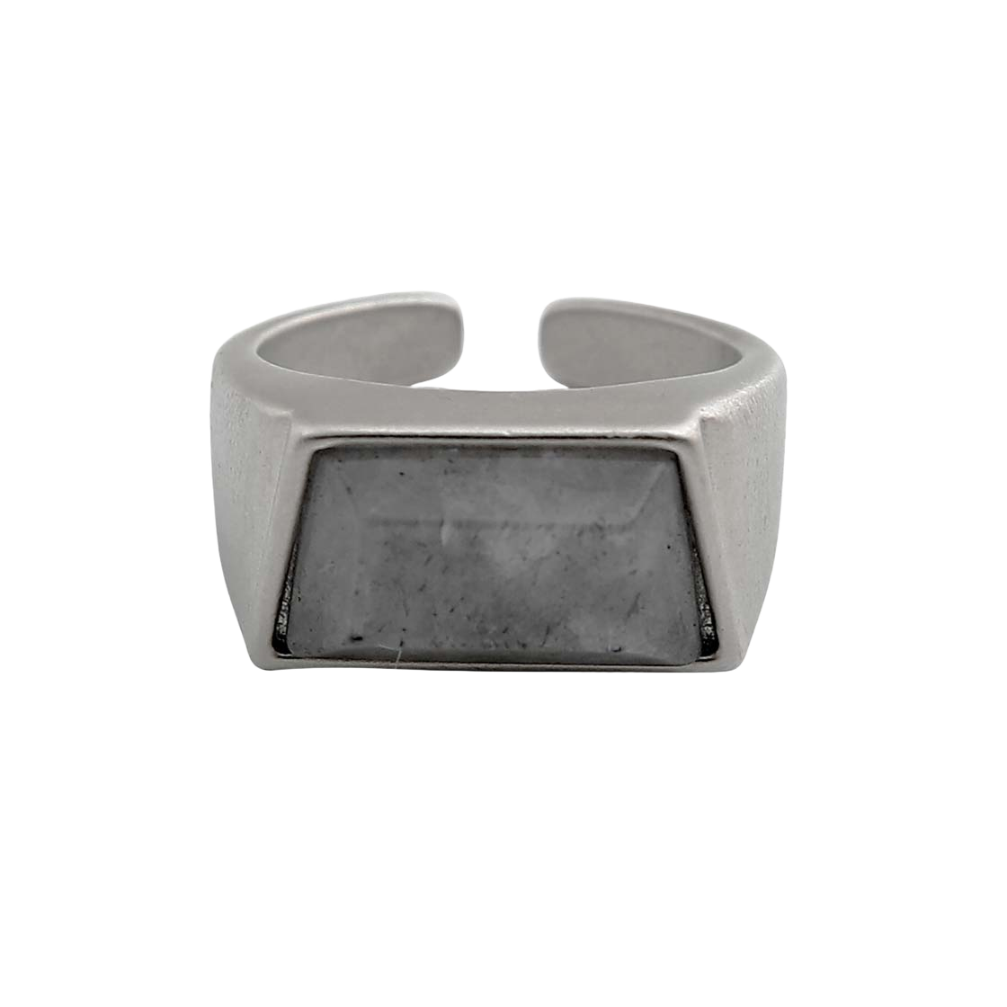 알렌느 메탈 젬스톤 링