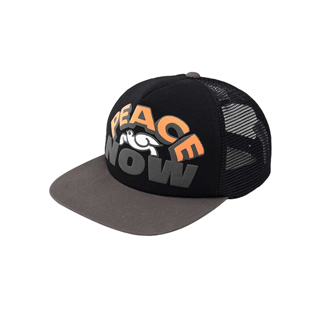 ABO27 ABO Peace Trucker Cap Black
