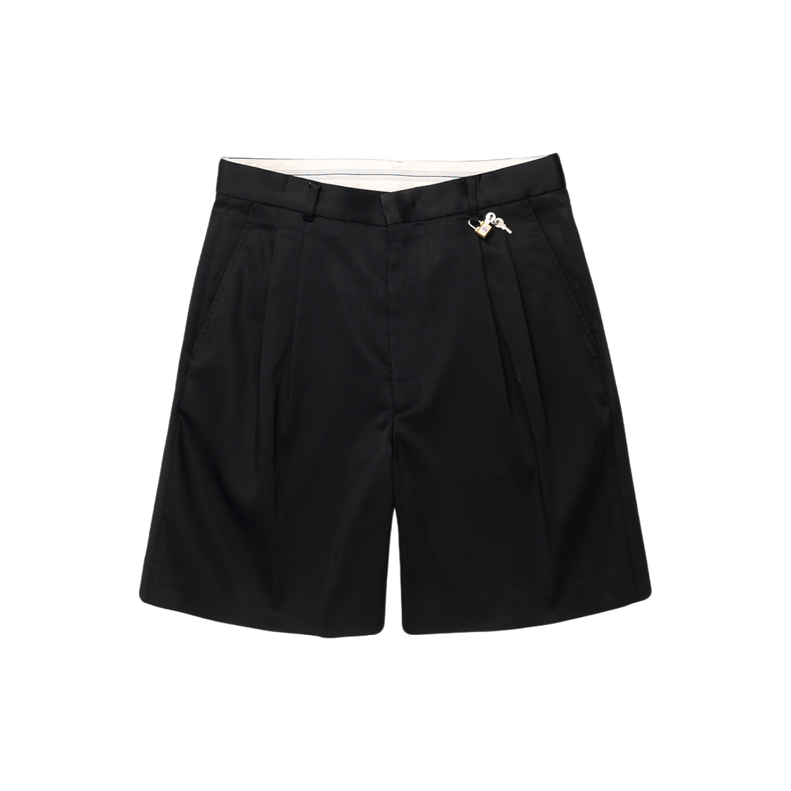 UB24SSUSH001BK Unknown Blue Nomal Half Pants Black