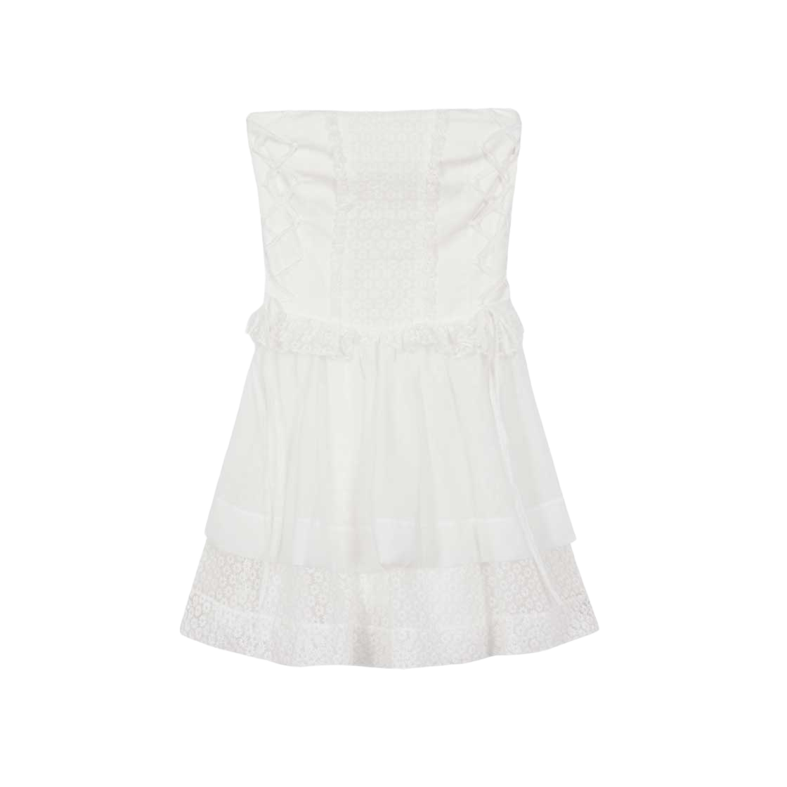 [KREAM 단독 / 예약 배송] 플레따 89 레이스 탑 드레스 미니([KREAM 단독 / 예약 배송] FLETTA 89 Lace Top Dress Mini)