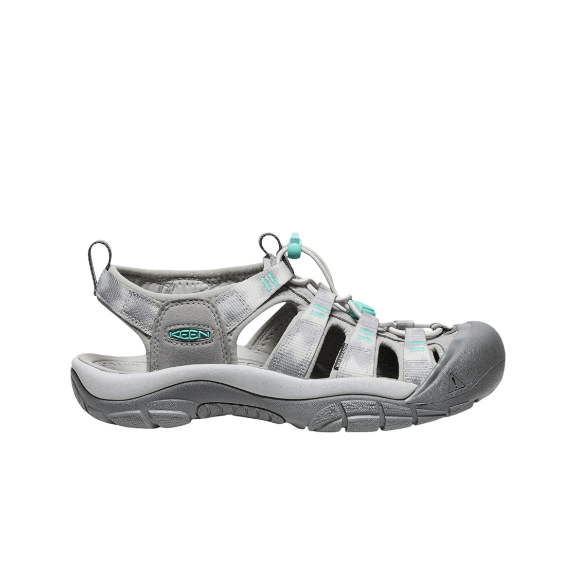 킨 뉴포트 H2 그레이 여성 샌들(Keen Newport H2 Sandals Women Alloy/Steel Grey)