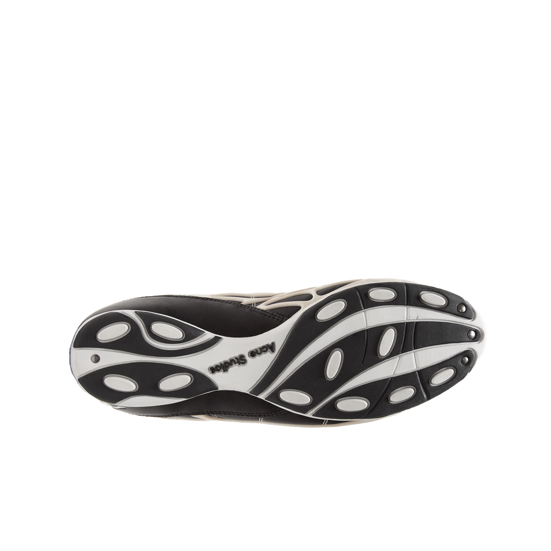 아크네 스튜디오 x 카파 레이스 업 스니커즈 블랙 화이트(Acne Studios x Kappa Lace Up Sneakers Black White) - 3