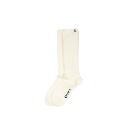 KM5BSS1AP55IV AAPE Main Socks Ivory - 25SS