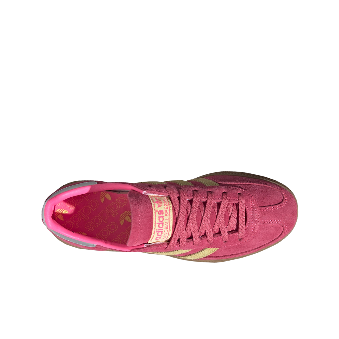 (W) 아디다스 핸드볼 스페지알 루시드 핑크 올모스트 옐로우((W) Adidas Handball Spezial Lucid Pink Almost Yellow) - 2