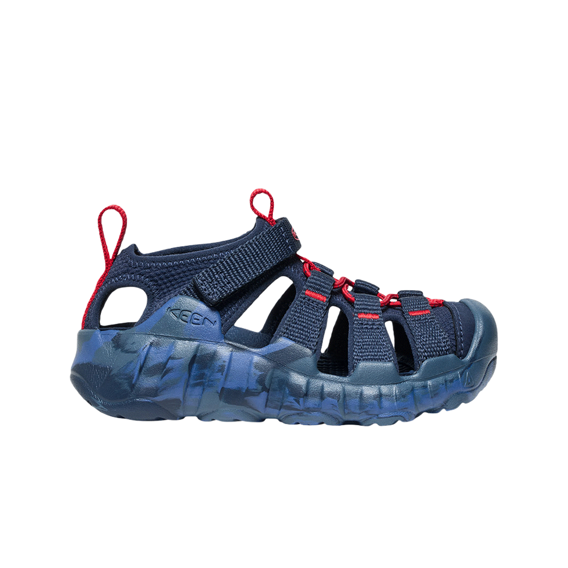 킨 하이퍼포트 H2 키즈 샌들 네이비/레드(Keen Hyperport H2 Children Sandal Naval Academy/Red Carpet)