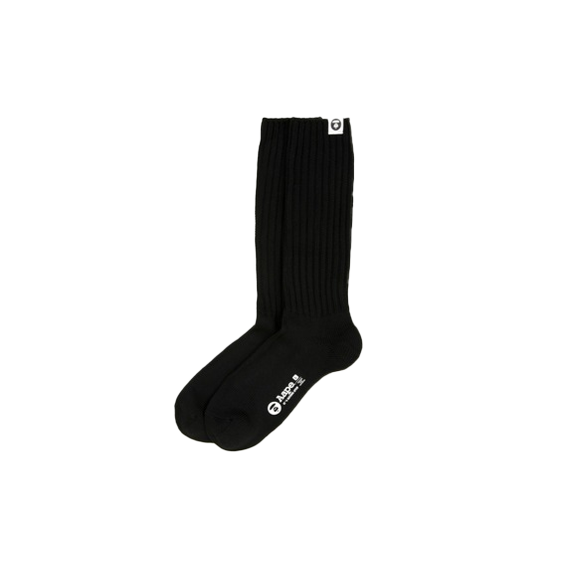 에이프 메인 삭스 블랙 - 25SS(AAPE Main Socks Black - 25SS)