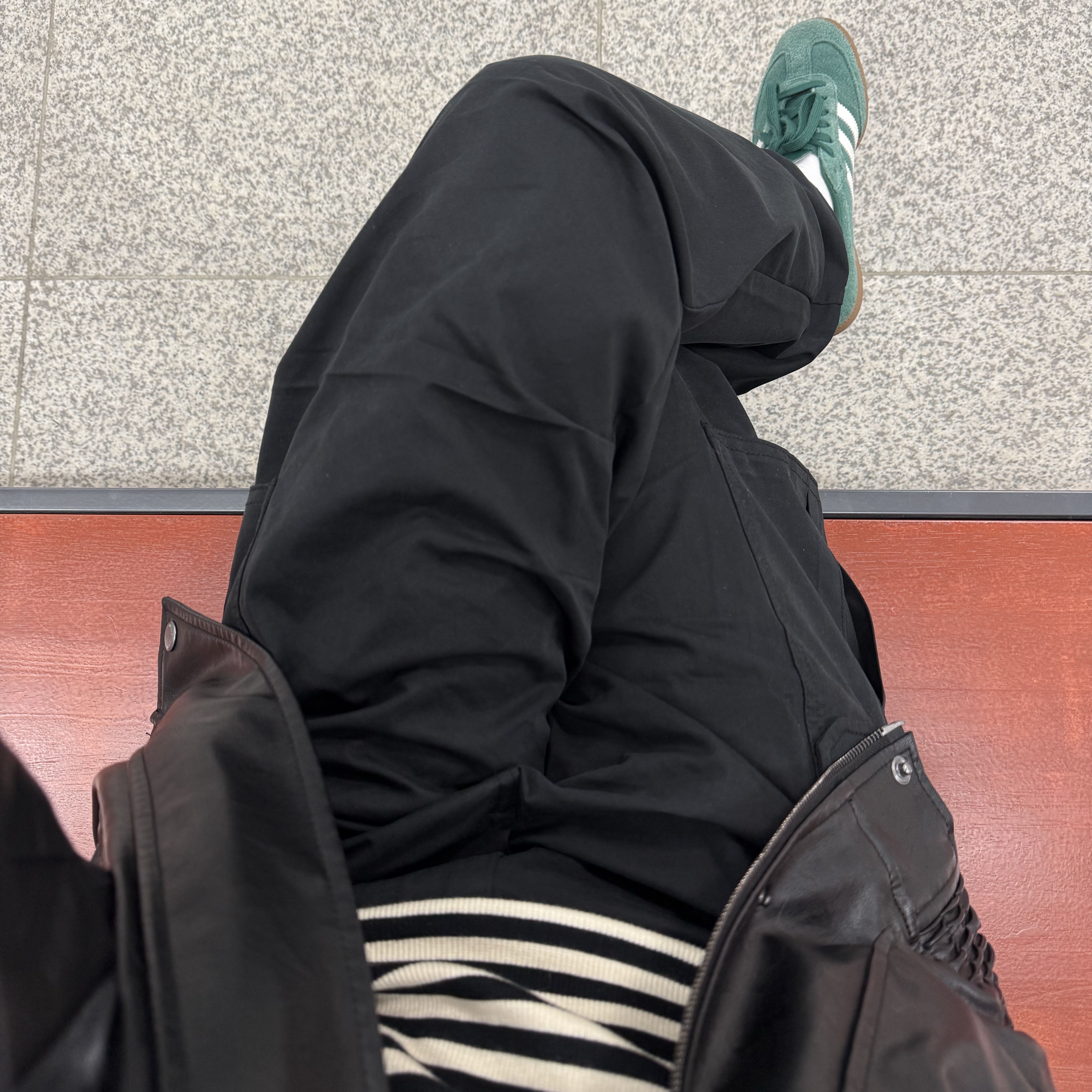 아디다스 스페지알 핸드볼 콜리지 그린 검, 아디다스 삼바 OG 컬리지에이트 그린 착용 스타일