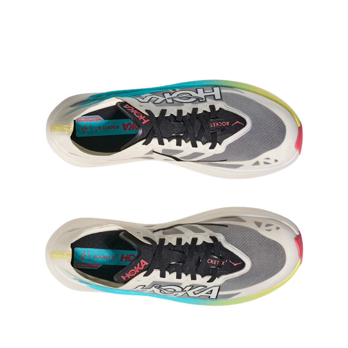 1127927-YZC Hoka Rocket X 2 Yuzu Cielo Blue - #2