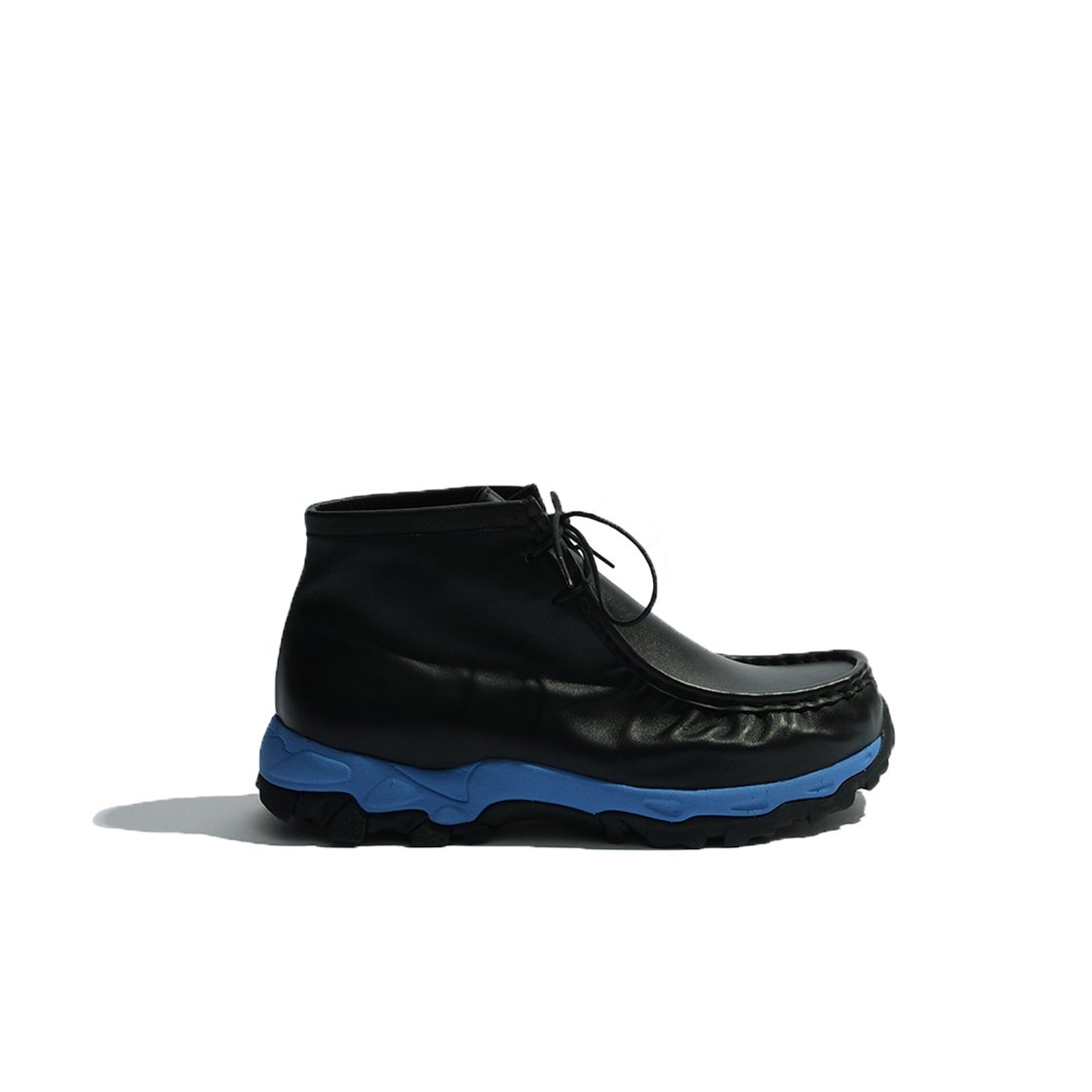 유지 비브람 왈라비 소가죽 블랙(YUJI Vibram Wallaby Cowskin Black)