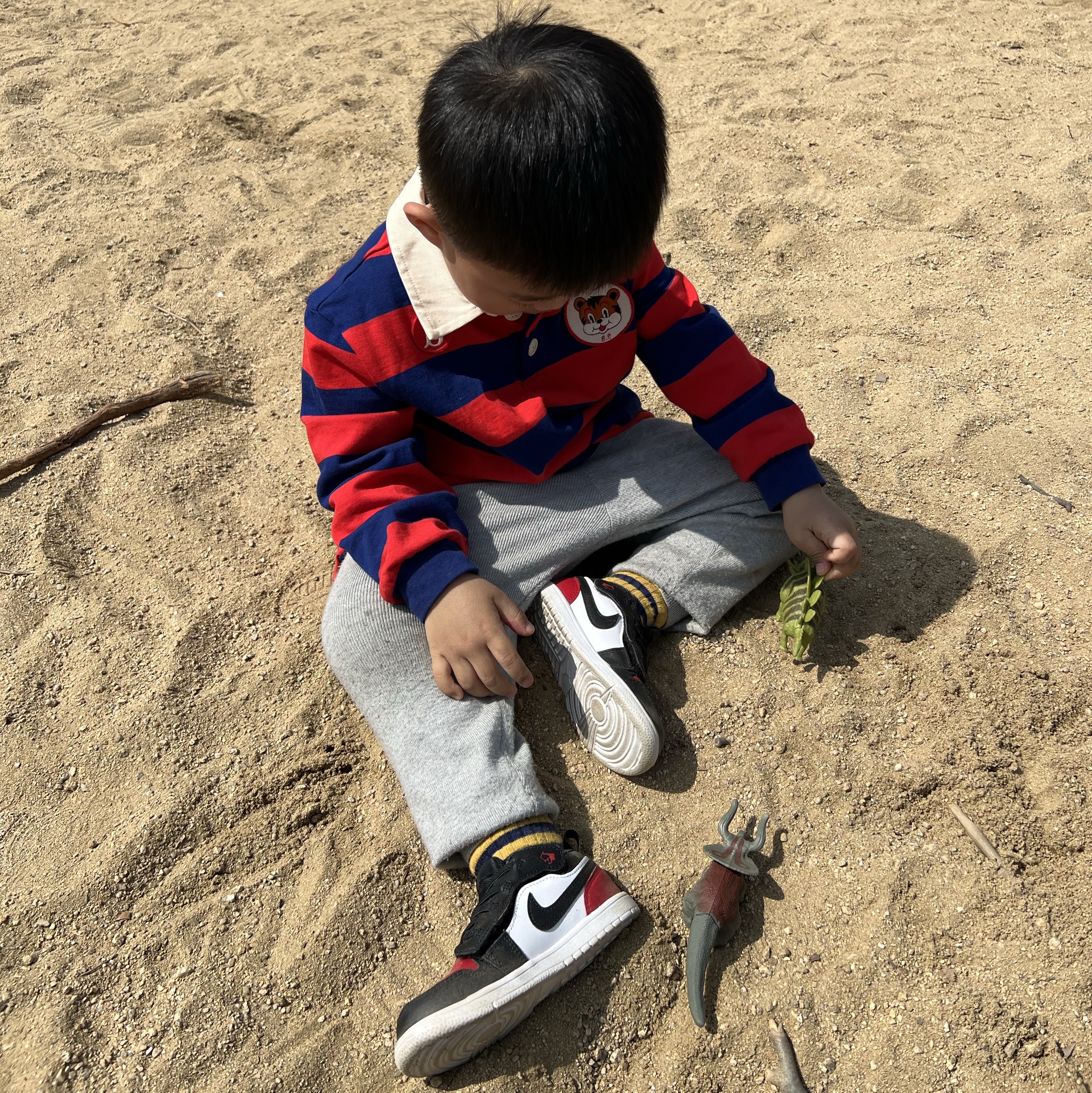 (TD) Jordan 1 Low Alt Bred Toe 착용 스타일