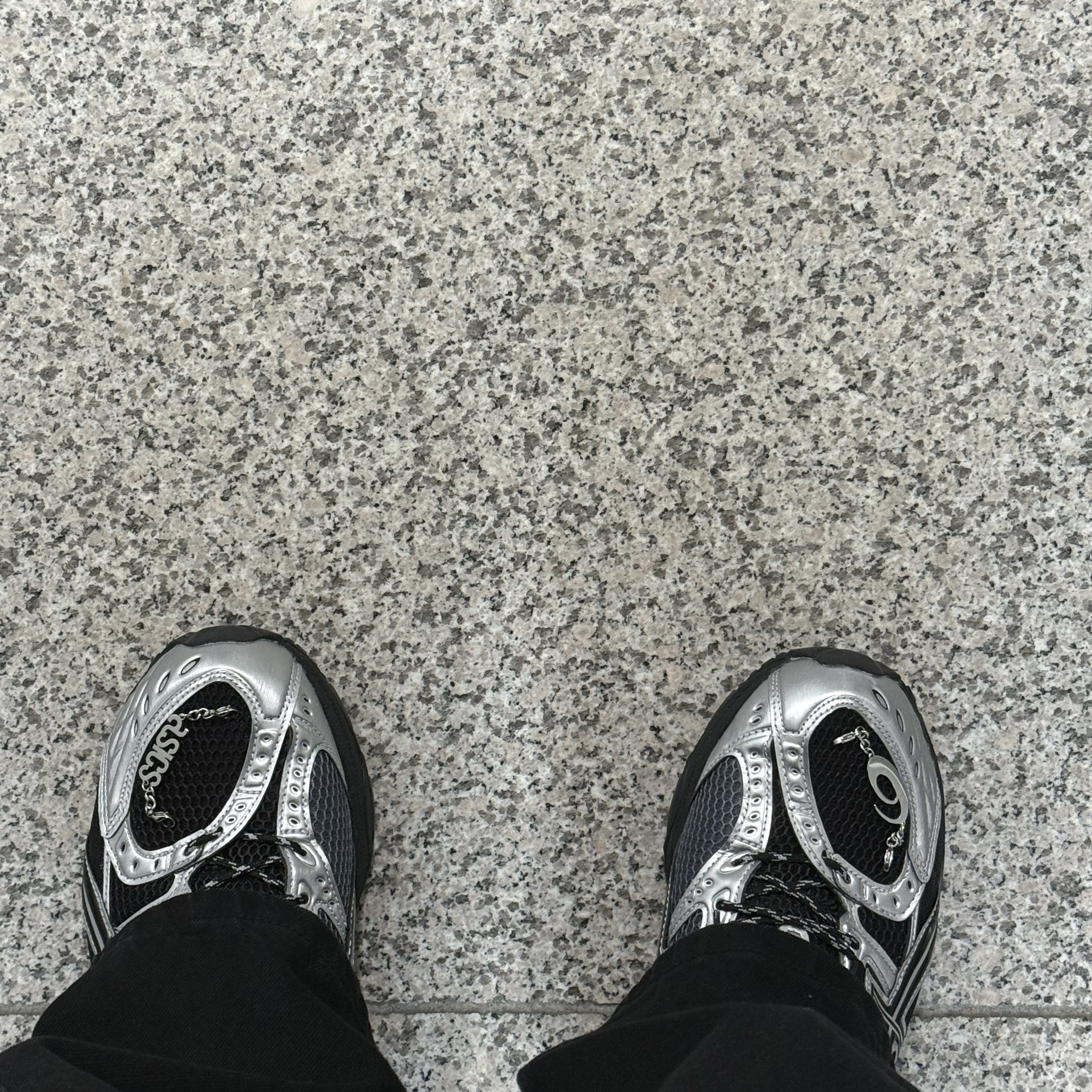 Asics Gel-Nimbus 10.1 Black Pure Silver - Korea Exclusive, Asics x Haven Gel-Nimbus 10.1 Black 착용 스타일 - 5