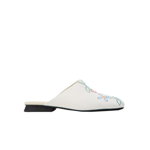 K201750-002 Camper Women Casi Myra Slippers White