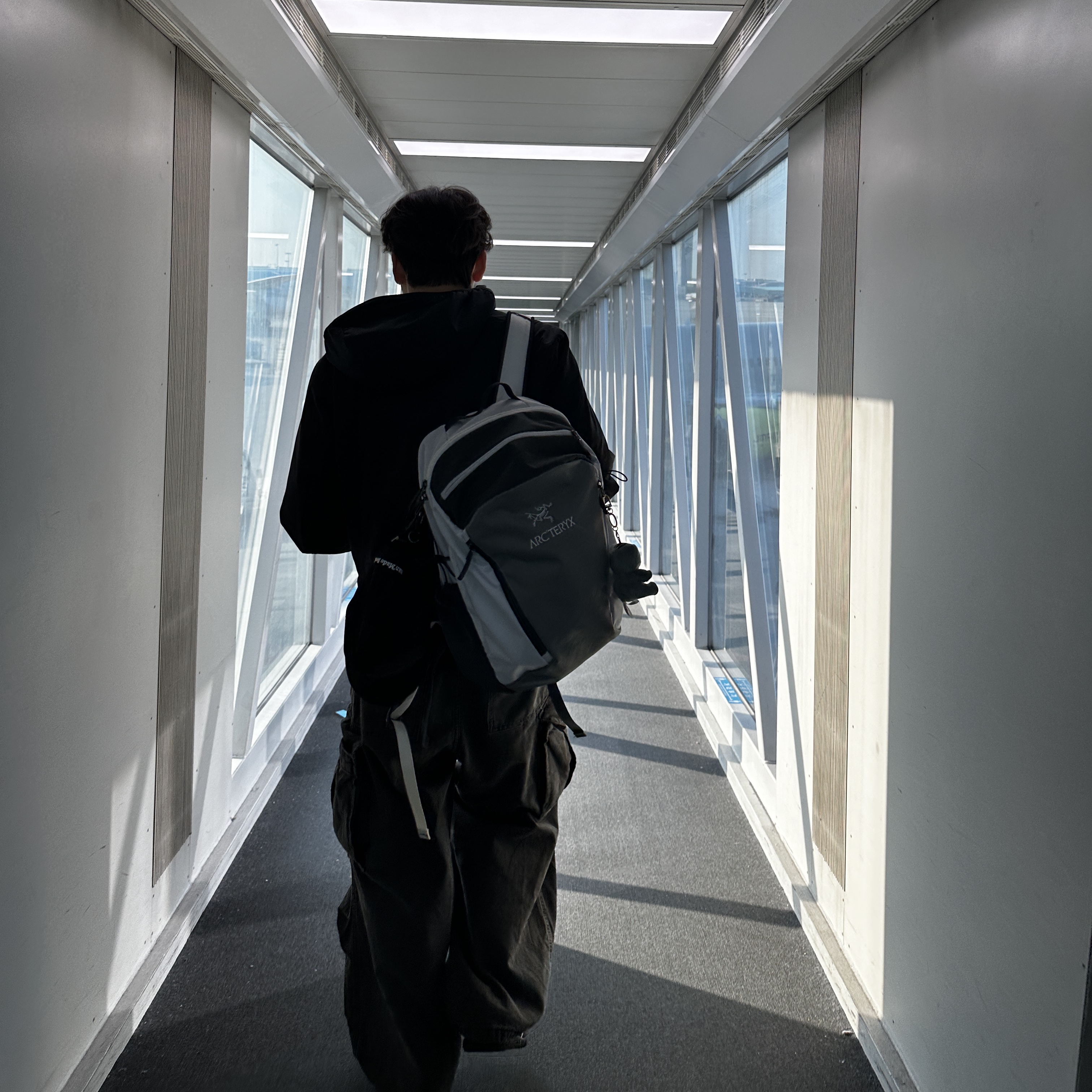 Arc'teryx x Beams Mantis 26 Backpack Tranquil 착용 스타일