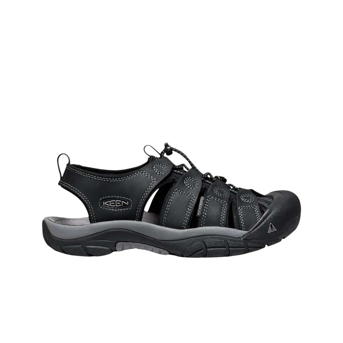 킨 뉴포트 차콜 그레이 남성 샌들(Keen Newport Sandal Men Black/Steel Grey)