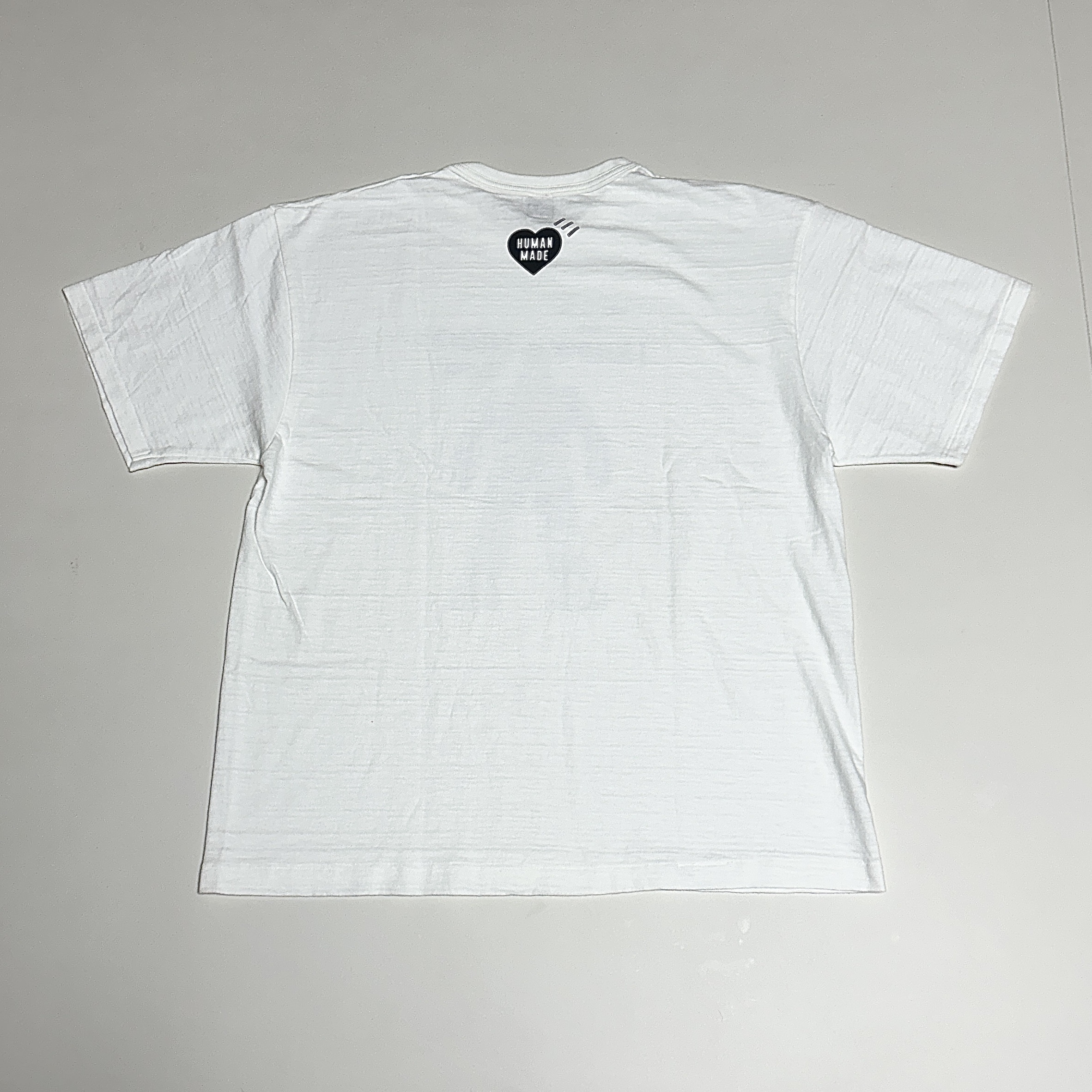 Human Made x I Know Nigo Too Graphic T-Shirt White 착용 스타일 - 3