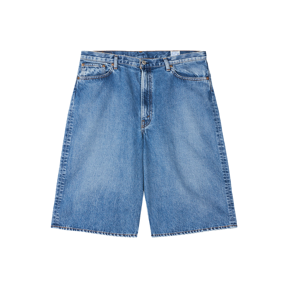 오어슬로우 슈퍼 대드 핏 쇼츠 데님 유즈드 - 25SS(Orslow Super Dad's Fit Shorts Denim Used - 25SS)
