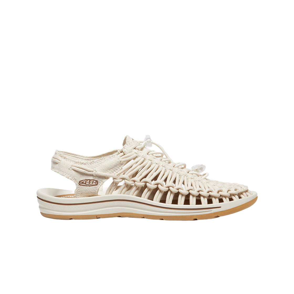 KNSO5E002I1 Keen Uneek Canvas Sandals Women Natural/Birch