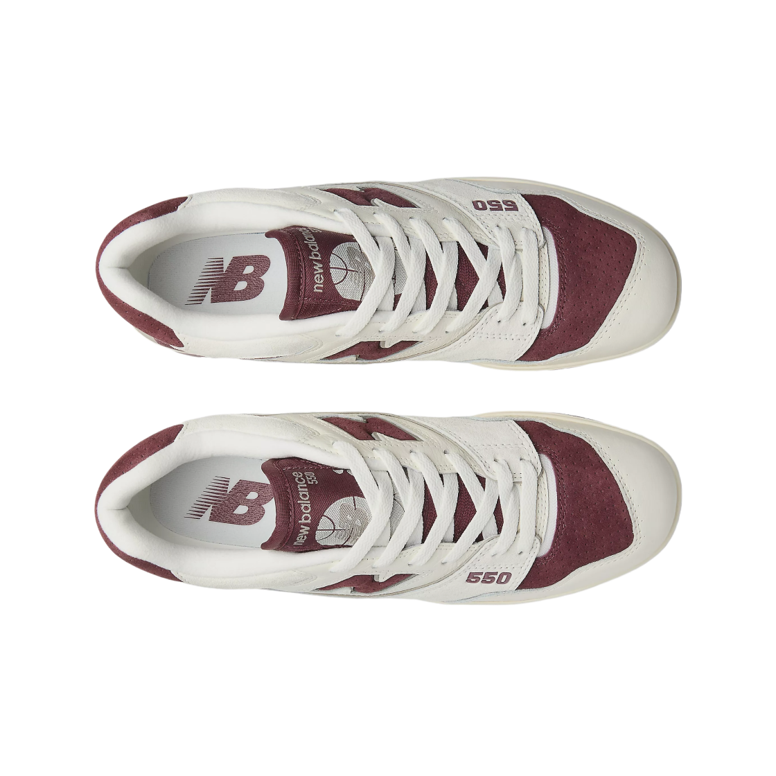 뉴발란스 550 씨 솔트 클래식 크림슨(New Balance 550 Sea Salt Classic Crimson) - 2