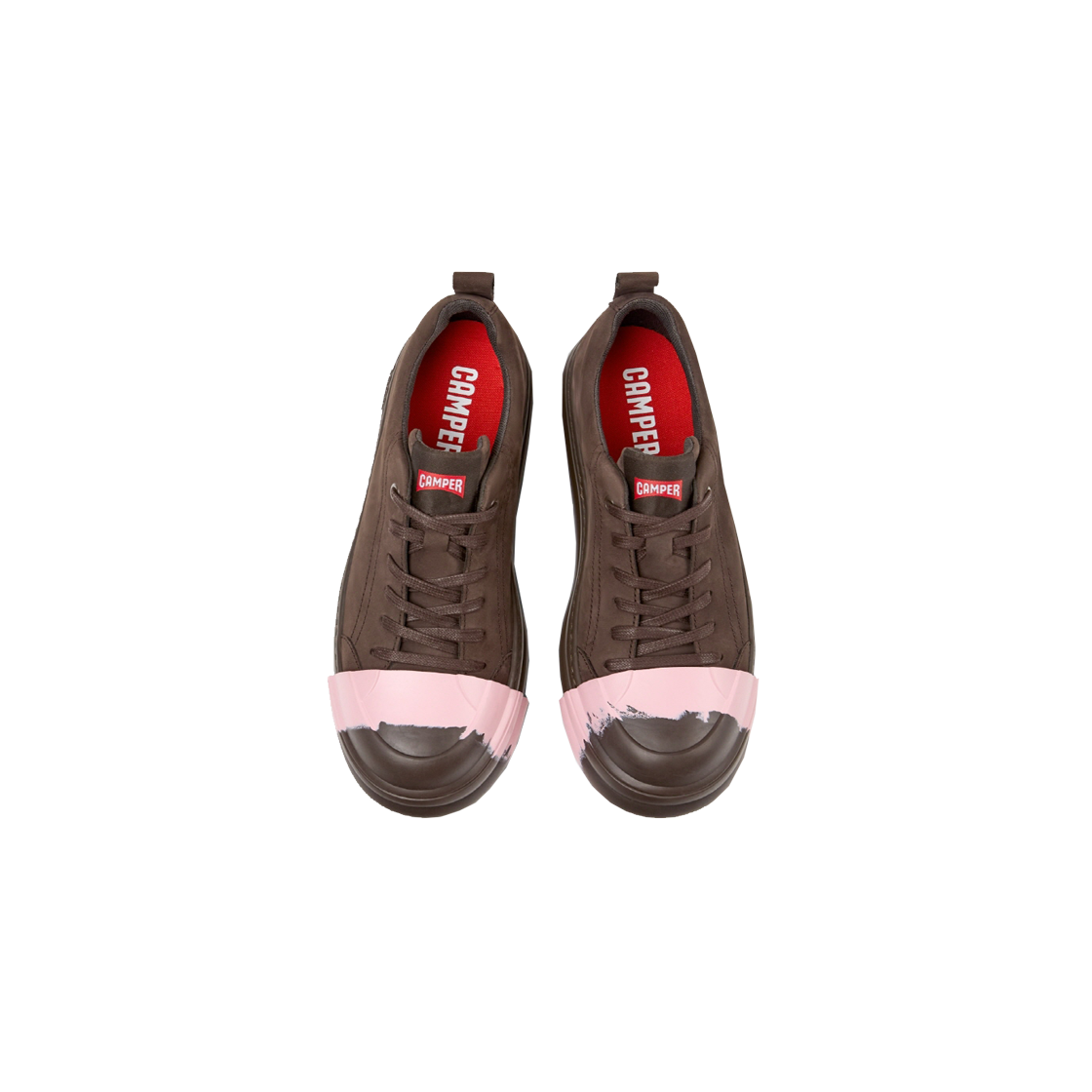 K201683-007 Camper Women Junction Runner Sneakers Dark Brown - #3