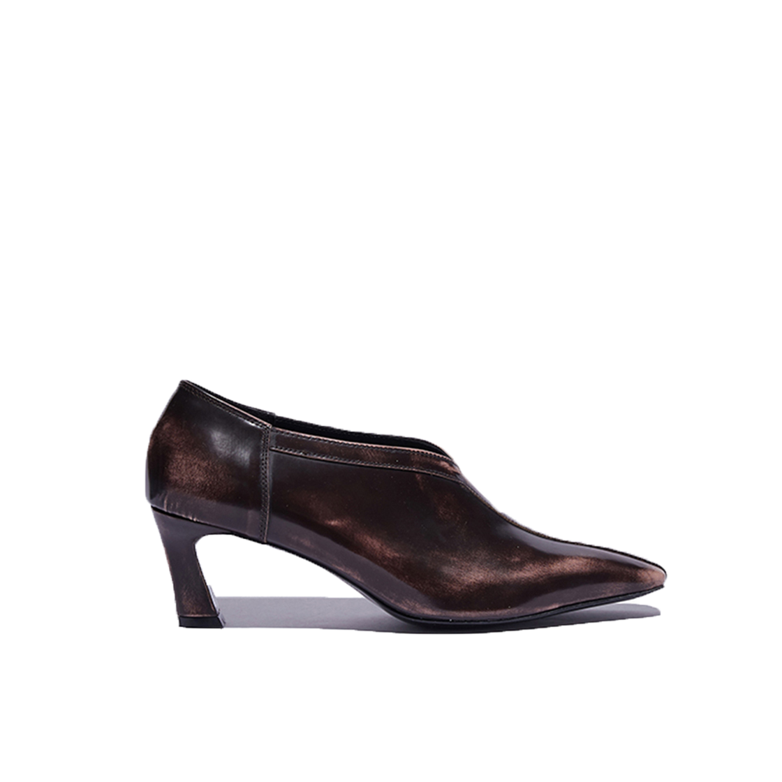 유지 스피어 힐 6cm 소가죽 핑크(YUJI Spear Heel 6cm Cowskin Pink)