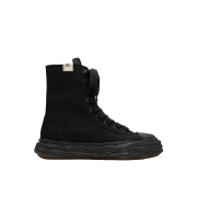 Maison Mihara Yasuhiro Peterson23 OG Sole Canvas Extra High-top Sneakers Exclusive Edition Black Black