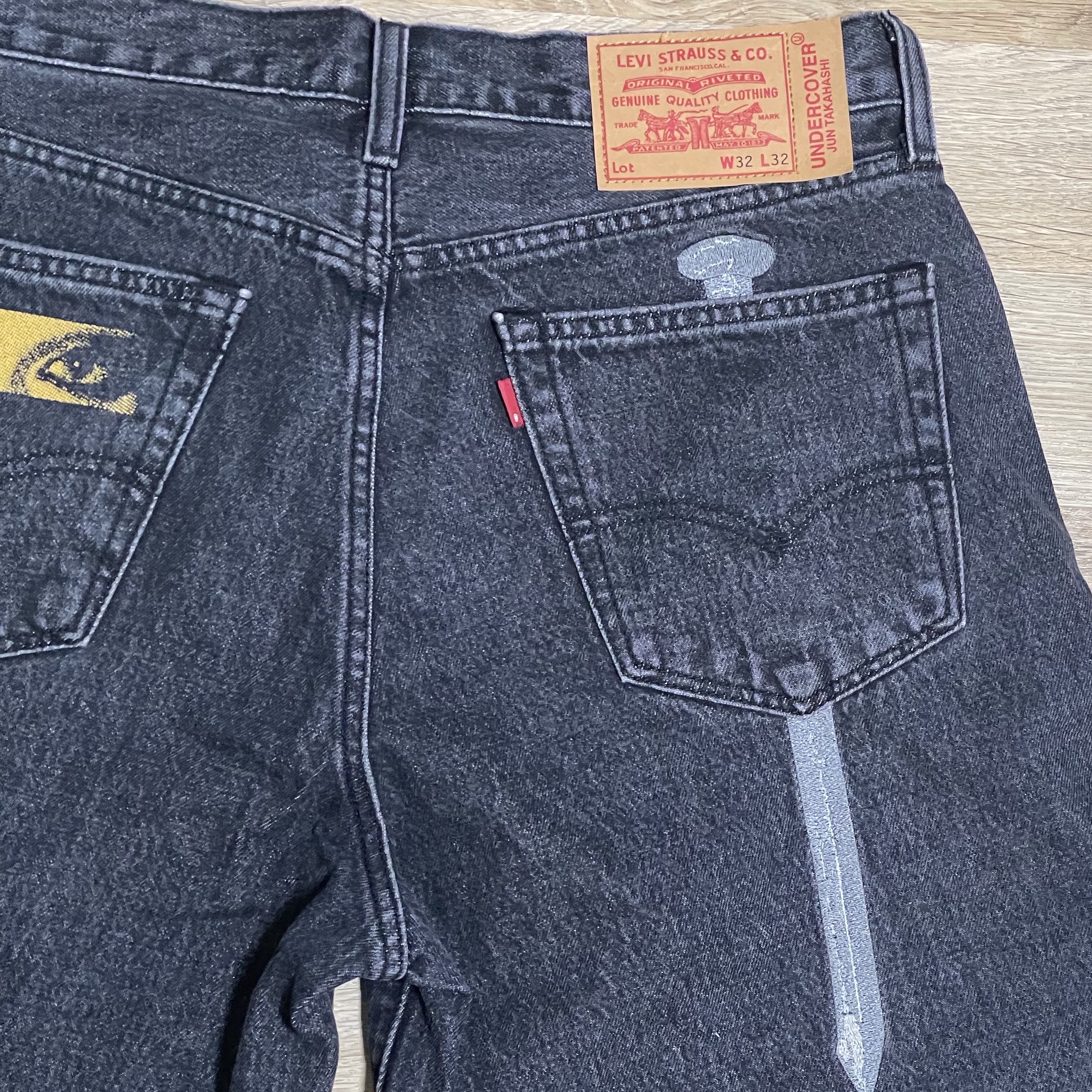 Levi’s x Undercover UC1E9502 Pants Black 착용 스타일