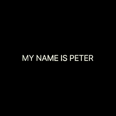 마이 네임 이즈 피터(My Name Is Peter)