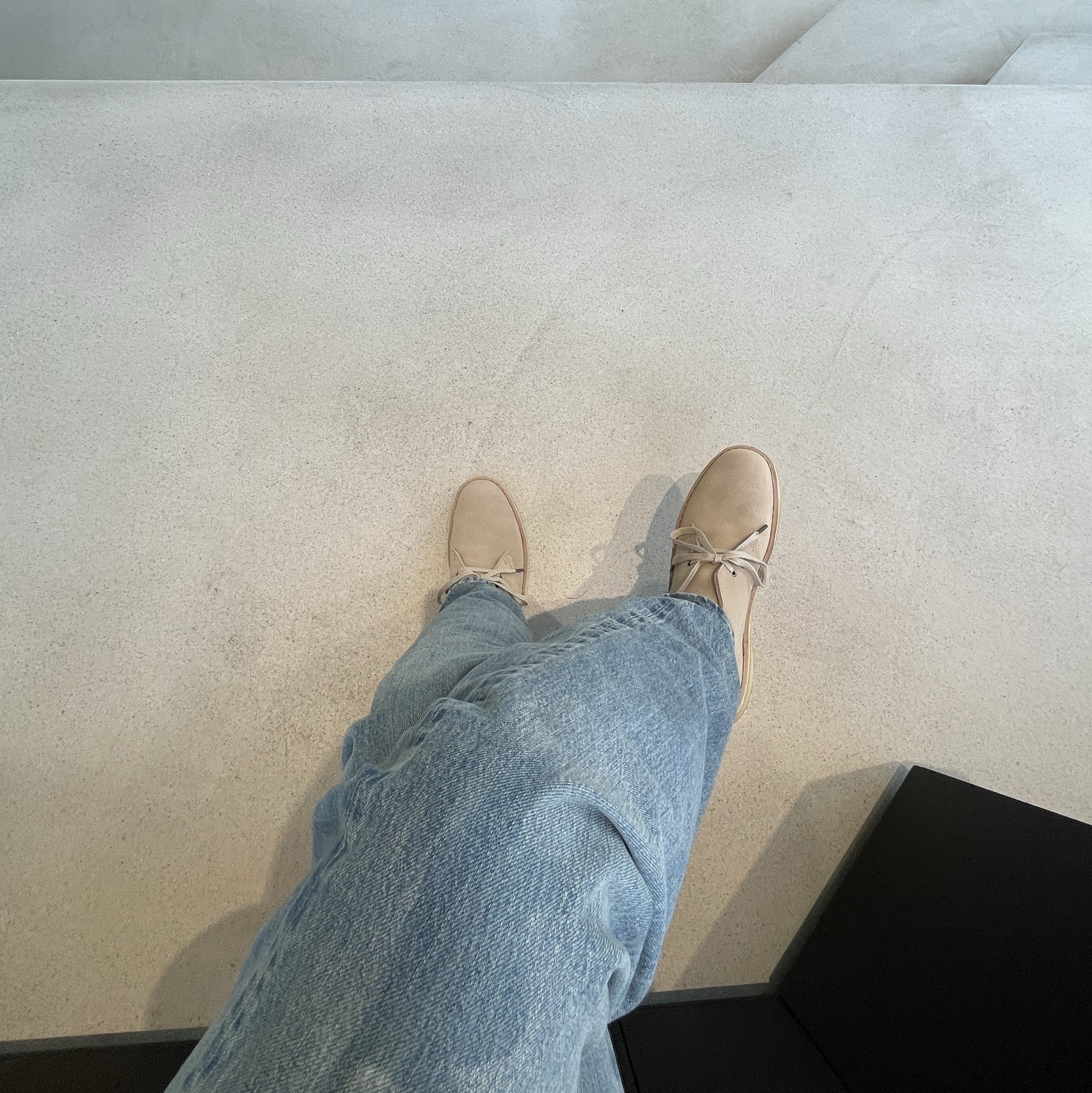 Clarks Desert Boot Sand Suede 착용 스타일