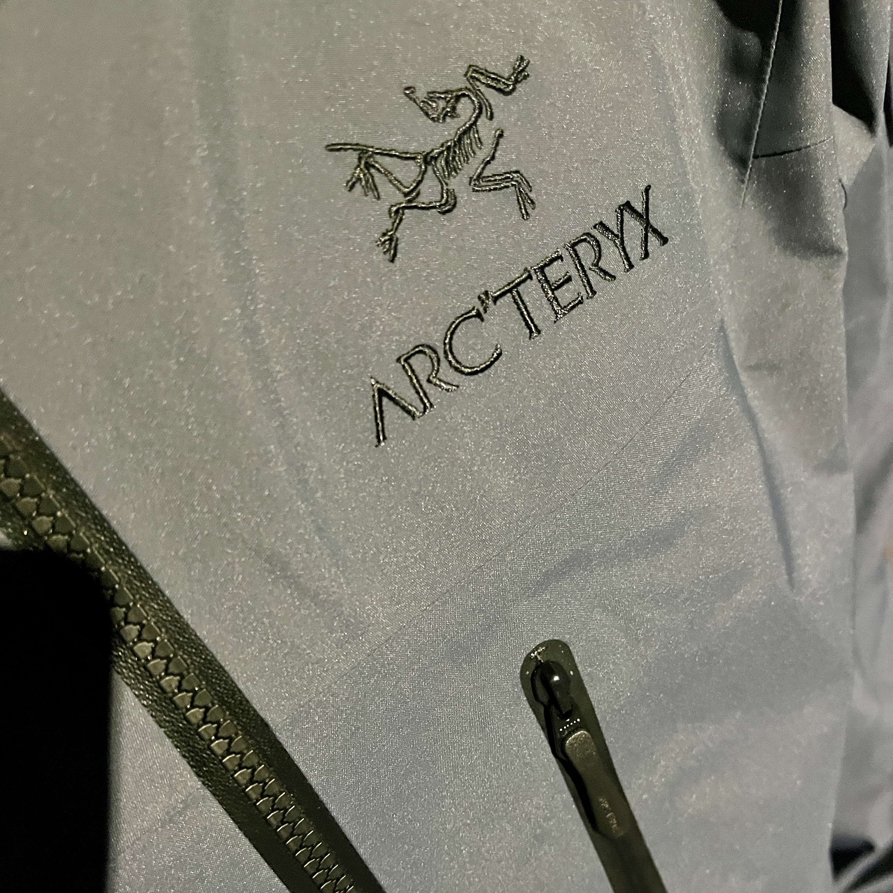 Arc'teryx Alpha SV Jacket Dk Stratus 착용 스타일