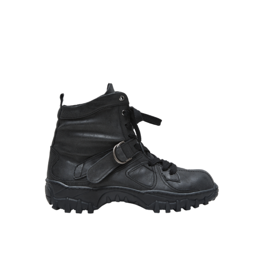 NT31037BK NegativeThree Engineered Boots Sneakers Black