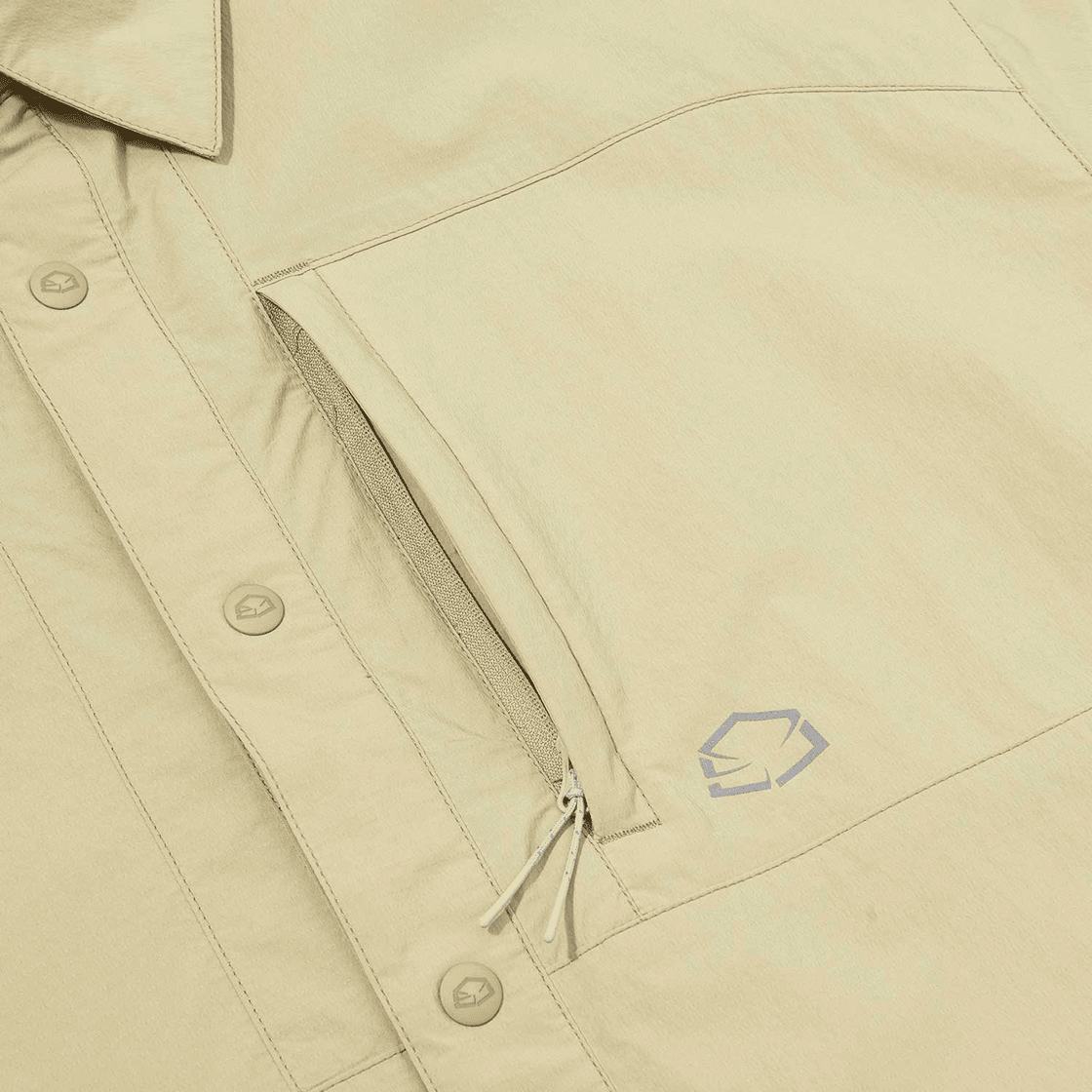 제로그램 루비콘 디테쳐블 셔츠(Zerogram Rubicon Detach. Shirts Beige) - 3