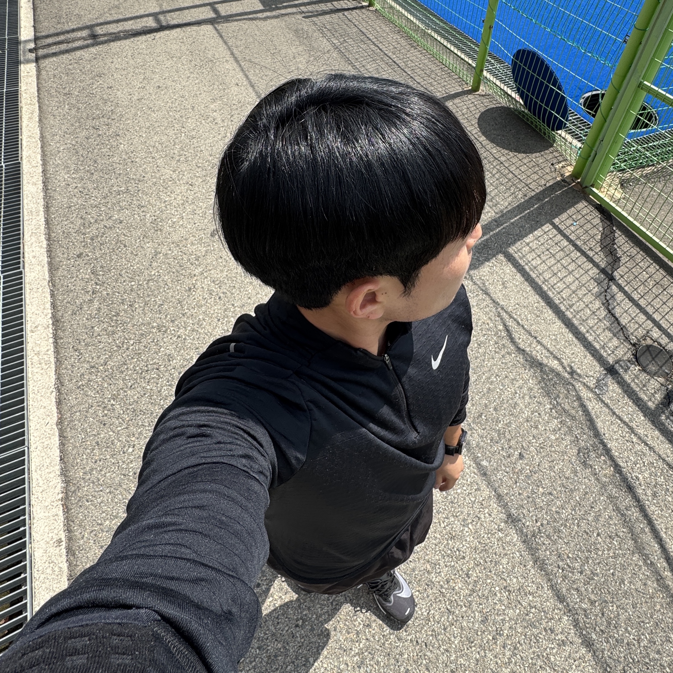 Nike Zoom Fly 6 Black Light Smoke Grey 착용 스타일 - 1