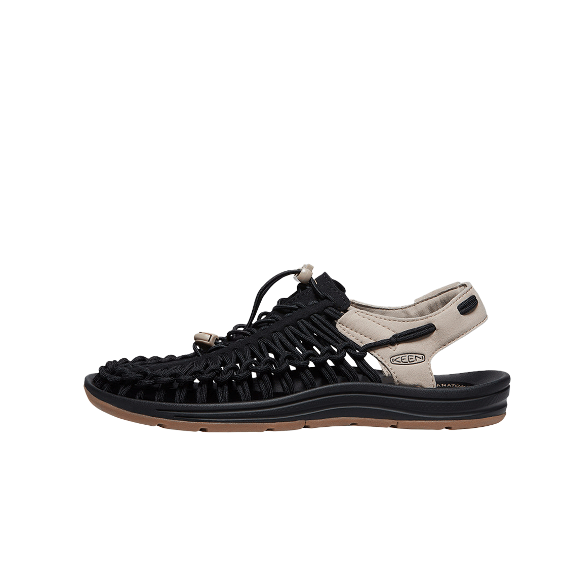 킨 유니크 샌들 남성 블랙/토프(Keen Uneek Sandal Men Black/Plaza Taupe) - 2