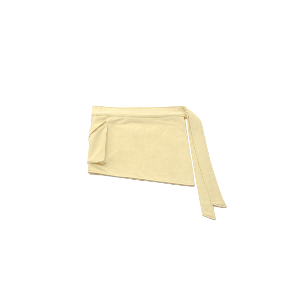 웻태그 와이드 스웻 팬츠 위드 랩 스커트 버터(WET TAG Wide Sweat Pants With Wrap Skirt Butter) - 3