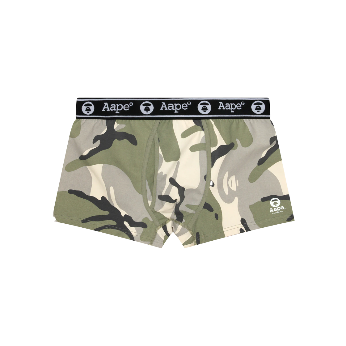 KM5BUN1AP57BG AAPE Basic Underwear Khaki Beige - 25SS