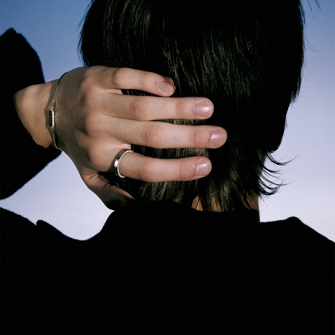 指輪・リング Side Pave Ring #3414 넘버링 #3414 사이드 파베 링 실버 | NUMBERING | KREAM